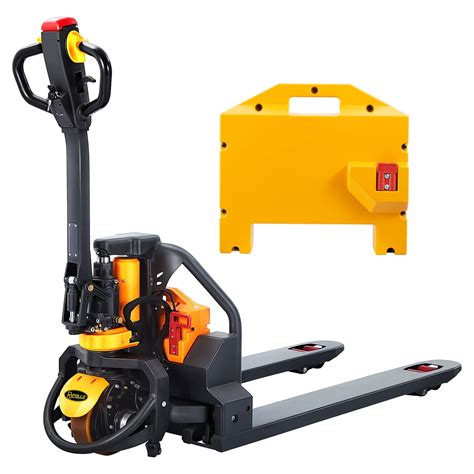 electric pallet truck storage box|electric pallet jack forklift.